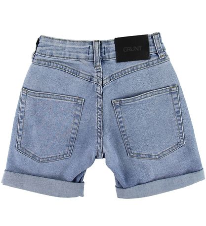 Grunt Shorts - Blijf - in denimblauw