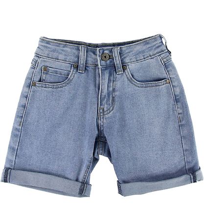 Grunt Shorts - Blijf - in denimblauw