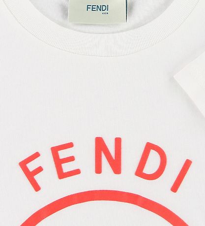 Fendi T-shirt - White w. Logo