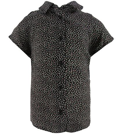 Grunt Bluse - Hope - Schwarz m. Punkte