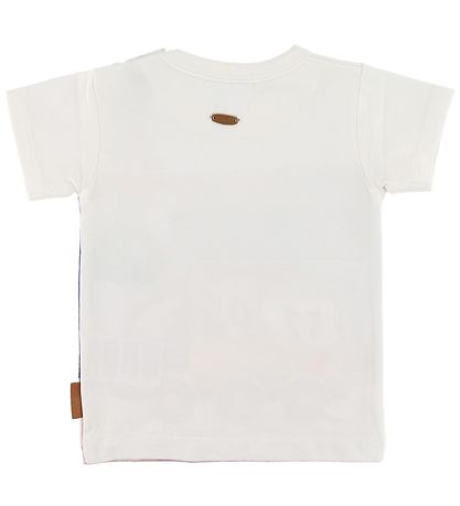 Hust and Claire T-shirt - Anker - White w. Print