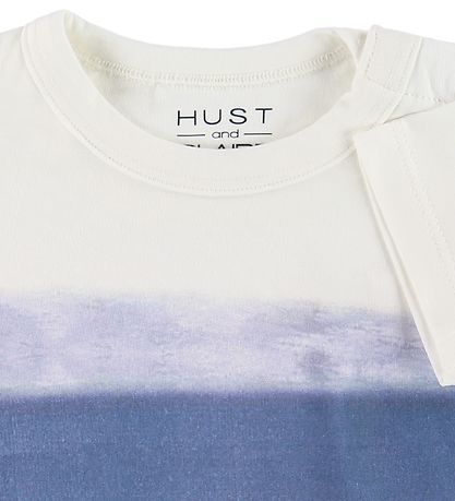Hust and Claire T-shirt - Anker - White w. Print