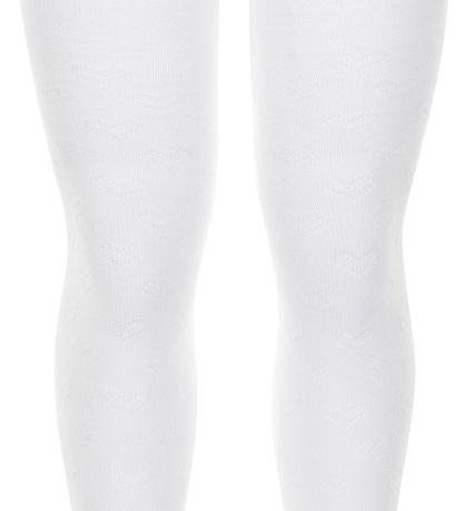 Minymo Strumpfhosen - 2er-Pack - Weiß/Grau