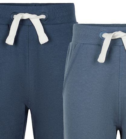 Minymo Sweatpants - 2-pack - New Navy