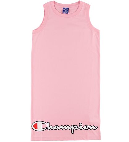 Champion Klänning - Rosa m. Logo
