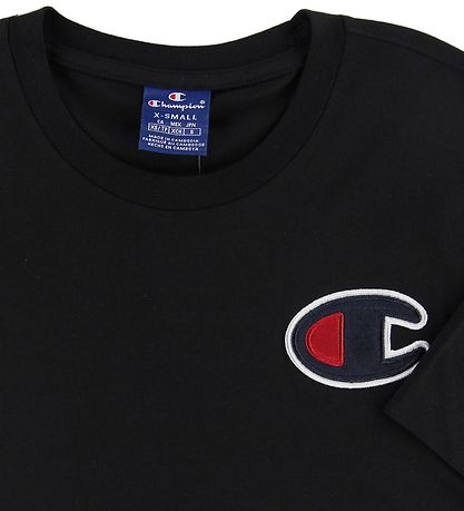 Champion Fashion T-shirt - Black w. Logo