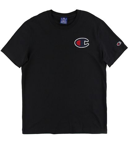 Champion Fashion T-shirt - Black w. Logo