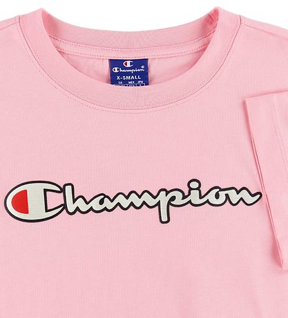 Champion Fashion T-shirt - Pink w. Logo