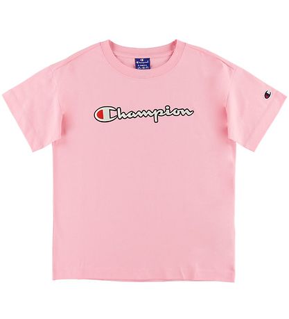 Champion Fashion T-shirt - Pink w. Logo