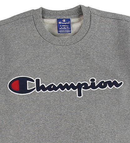 Champion Fashion Sweatshirt - Grey Melange w. Logo
