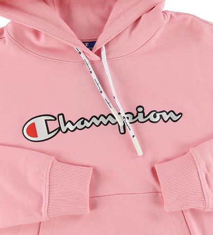 Champion Fashion Hoodie - Pink w. Logo