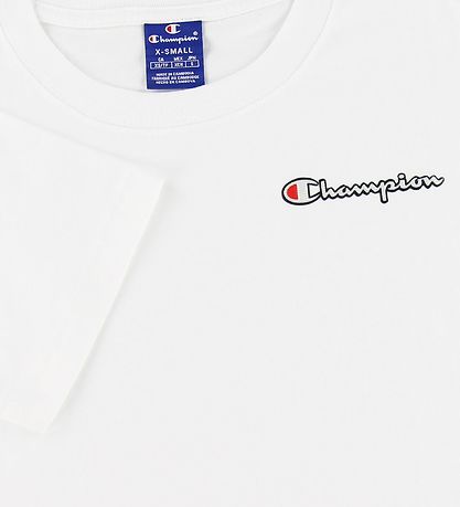 Champion Fashion T-shirt - White w. Logo