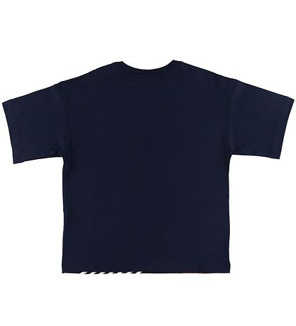 Champion T-shirt - Navy m. Tryck