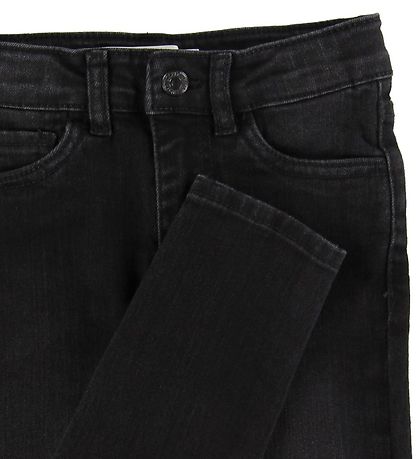 Levis Jeans - 720 Super Skinny - Svart gallaefni