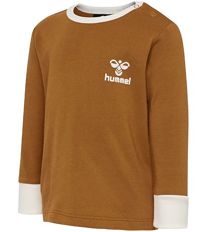 Hummel Long Sleeve Top - HMLMaui - Brown