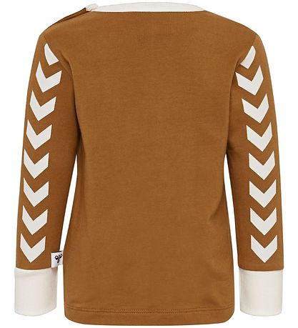 Hummel Long Sleeve Top - HMLMaui - Brown