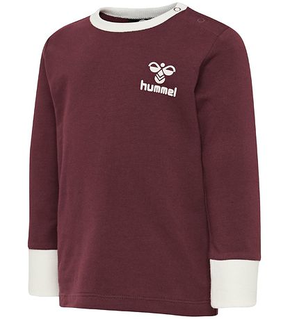 Hummel Long Sleeve Top - HMLMaui - Bordeaux