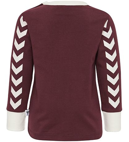 Hummel Long Sleeve Top - HMLMaui - Bordeaux