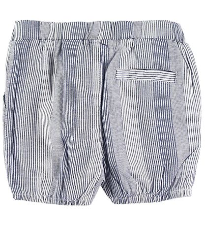 Hust and Claire Shorts - Herluf - Blå/Vitrandig