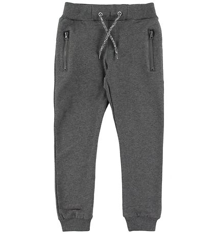 Name It Pantalon de Jogging - NkmHonk - Non - Gris Fonc Chin