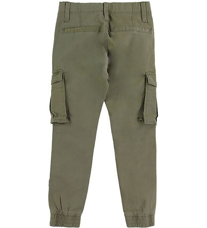 Name It Pantalon cargo - NitBamgo - Noos - Deep Lichen Green