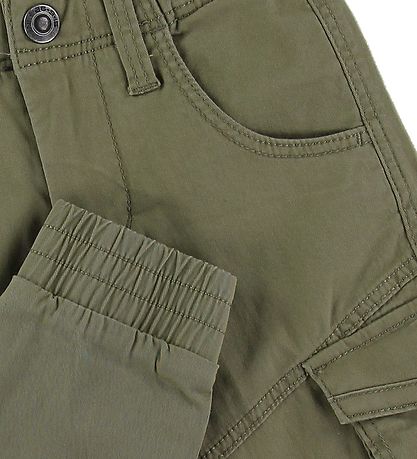 Name It Pantalon cargo - NitBamgo - Noos - Deep Lichen Green