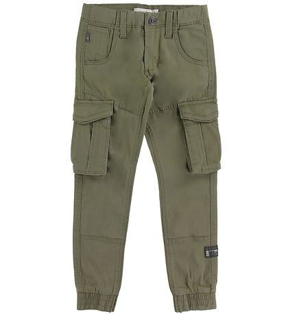 Name It Pantalon cargo - NitBamgo - Noos - Deep Lichen Green