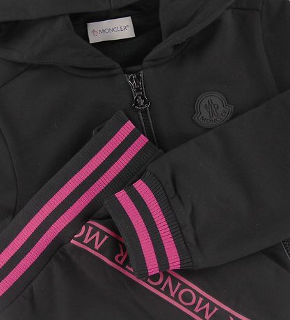 Moncler Set - Cardigan/Byxor - Maglia - Svart