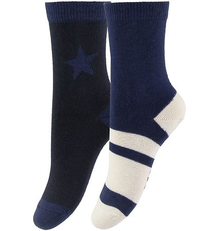 Molo Socks - Nitis - 2-Pack - Dark Navy