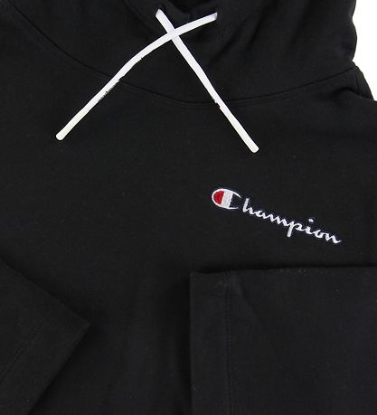 Champion Fashion Hettupeysa - Crop - Svart M. Lógó
