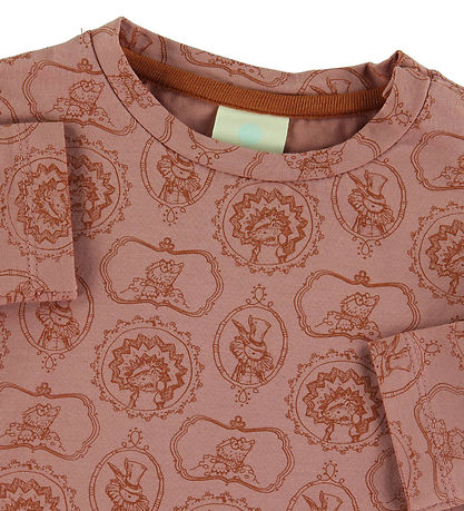 En Fant Long Sleeve Top - Ash Rose