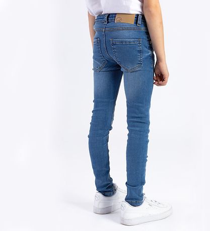 The New Jeans - Oslo Super Slank - in denimblauw