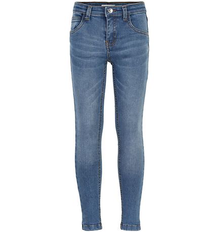 The New Jeans - Oslo Super Slank - in denimblauw