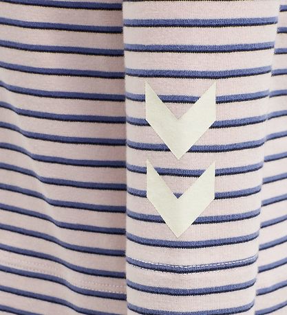 Blouse Hummel - HML Corail - Rose Clair/Violet à Rayures