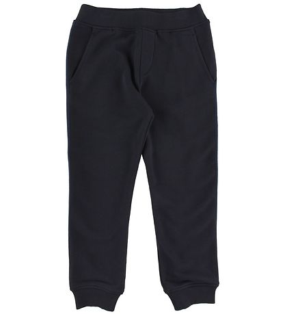 Emporio Armani Sweatpants - Navy w. Red