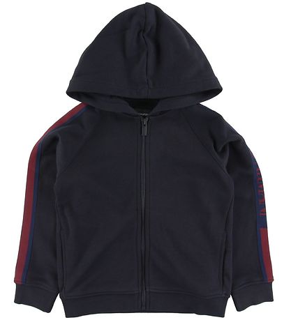 Emporio Armani Cardigan M. Hetta - Dökkblátt M. Rautt