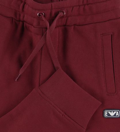 Emporio Armani Sweatpants - Dark Red
