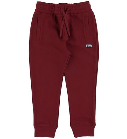 Emporio Armani Sweatpants - Dark Red