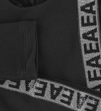 Emporio Armani Kleid - Schwarz m. Glitzer