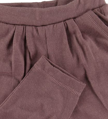 Joha Trousers - Wool - Plum