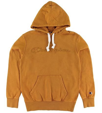 Champion Fashion Hoodie - Burned Orange w. Logo