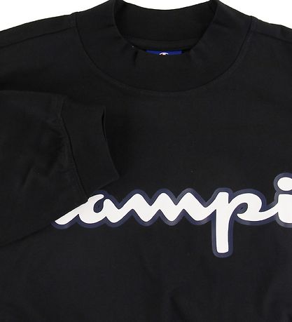 Champion Fashion Pullover - Sort m. Logo