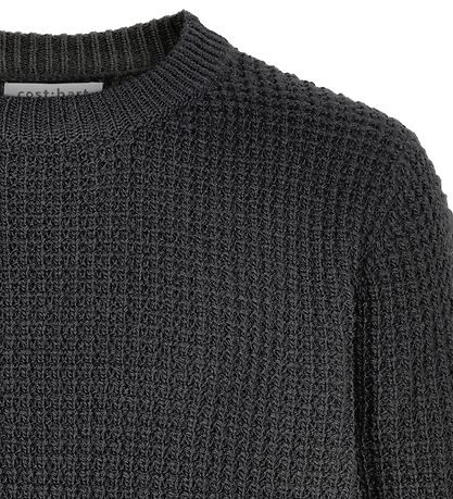 Cost:Bart Blússa - Ull/Viscose - Prjónað - Kave - Svart