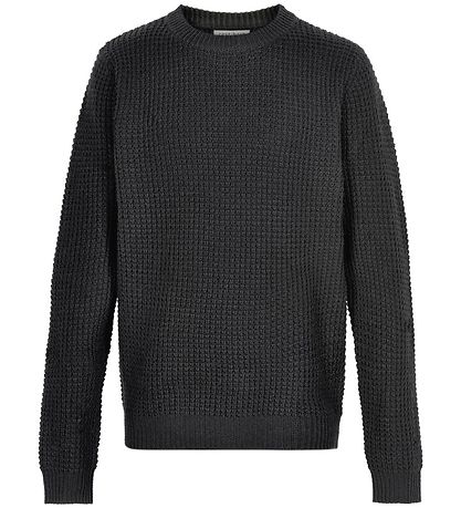 Cost:Bart Blússa - Ull/Viscose - Prjónað - Kave - Svart