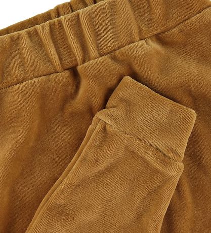 Smallstuff Byxor - Velour - Hassel