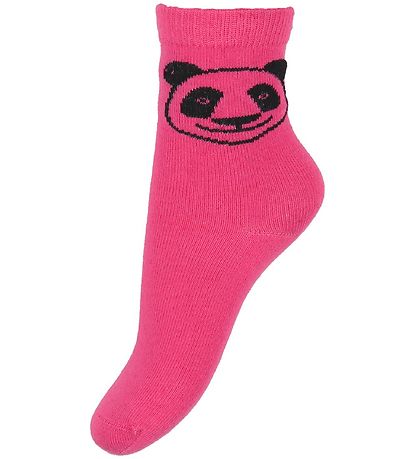DYR Socks - Galop - Pink w. Panda