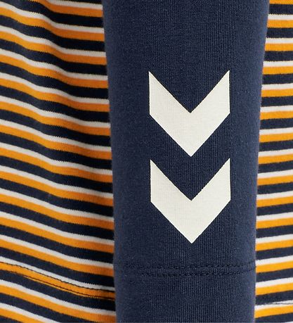 Hummel Blouse - hmlStanton - Yellow/Navy