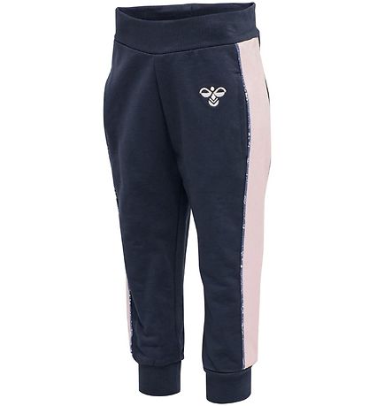 Hummel Byxor - HMLLiv - Navy/Rosa
