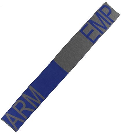 Emporio Armani Gjafabox - Húfa/Trefill - Bómull/Ull - Grátt/blát