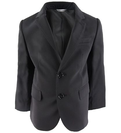 Dolce & Gabbana Jakkafatajakki - Ull/Viscose - Svart